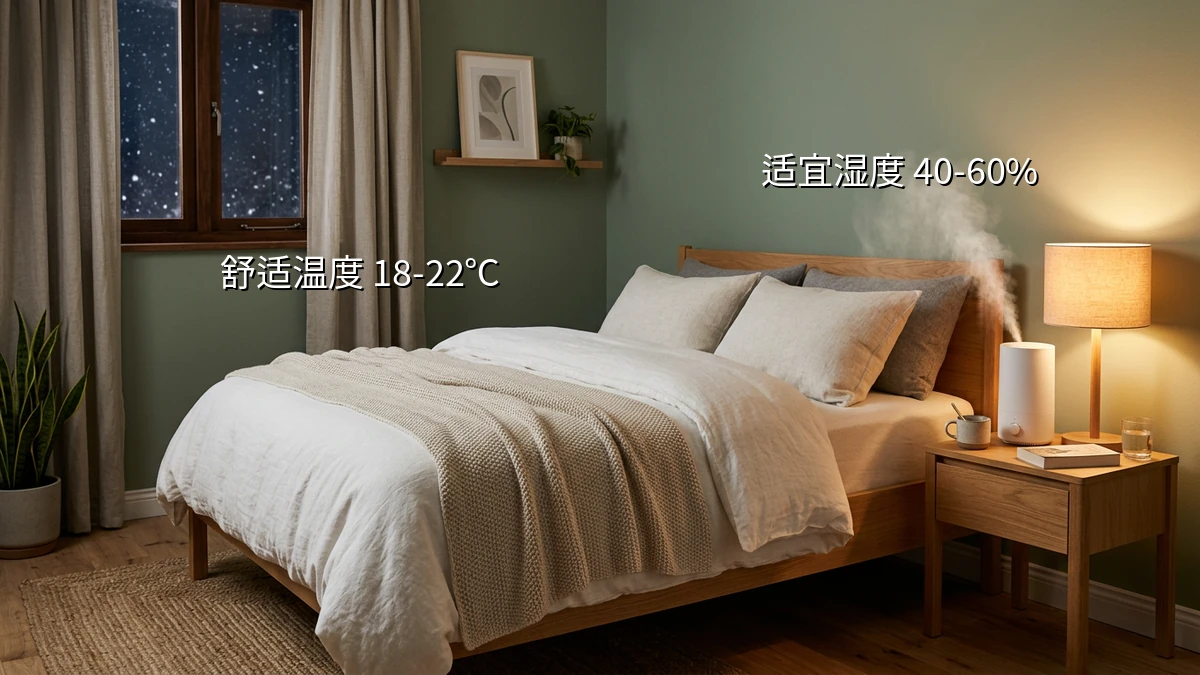 怕冷人群在冬天合理调节卧室温度更容易进入深度睡眠